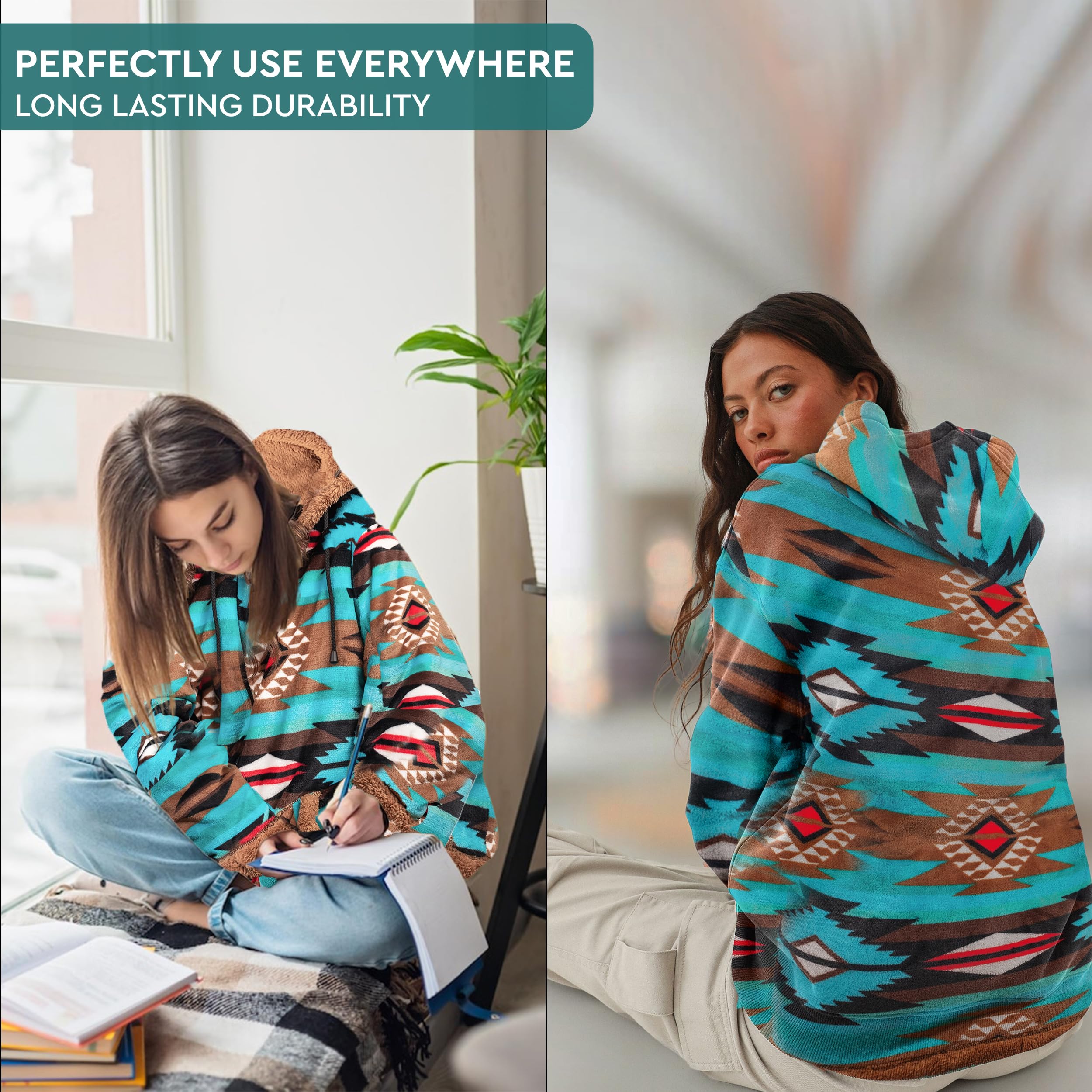 TrailCrest Nordic pattern outerwear style for casual outdoor wear