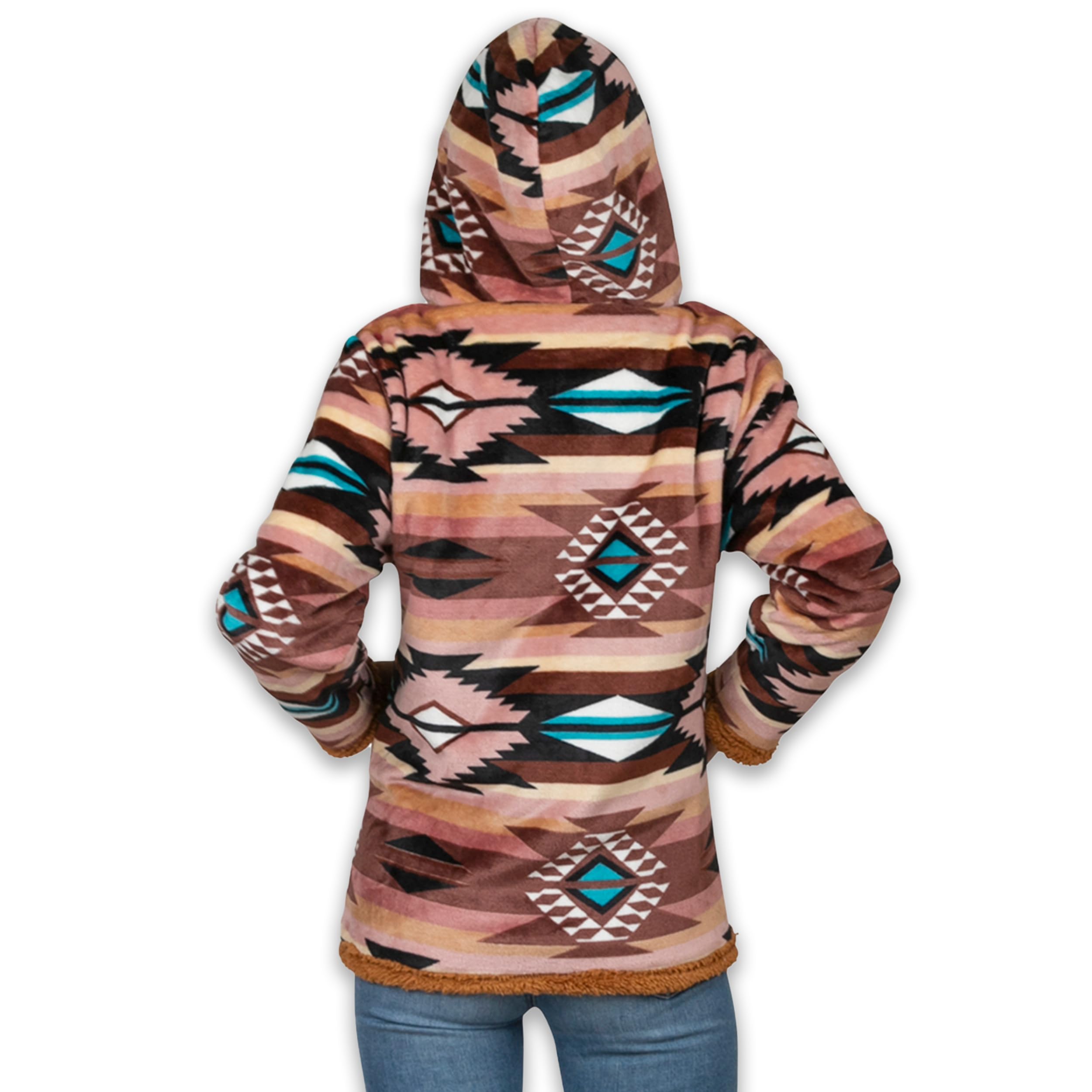 TrailCrest Soft fleece with full zip keeps cold out and indoors comfy