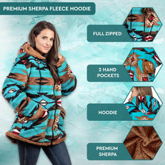 TrailCrest sherpa-lined hood detail adds cozy warmth