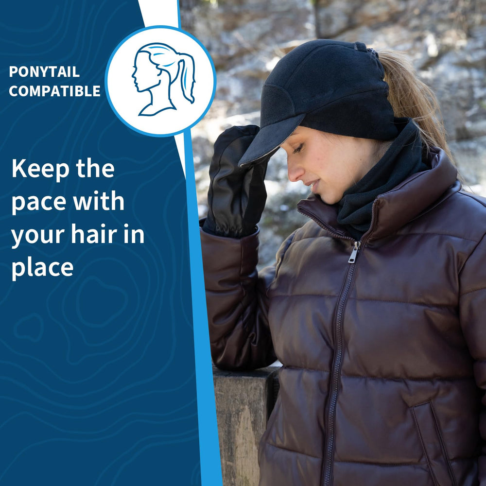 TrailHeads double-layer ear warmers provide snug warmth on chilly trails.