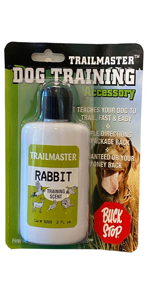 TrailMaster Rabbit Dog Training Scent bottle for effective field scenting during training