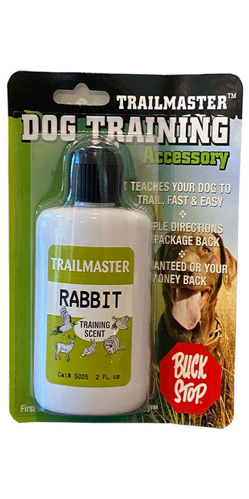 TrailMaster Rabbit Dog Training Scent bottle for effective field scenting during training