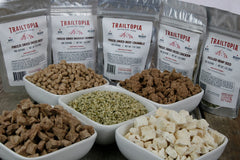 Trailtopia beef side pack cooked and shelf-stable for reliable backpacking nourishment.