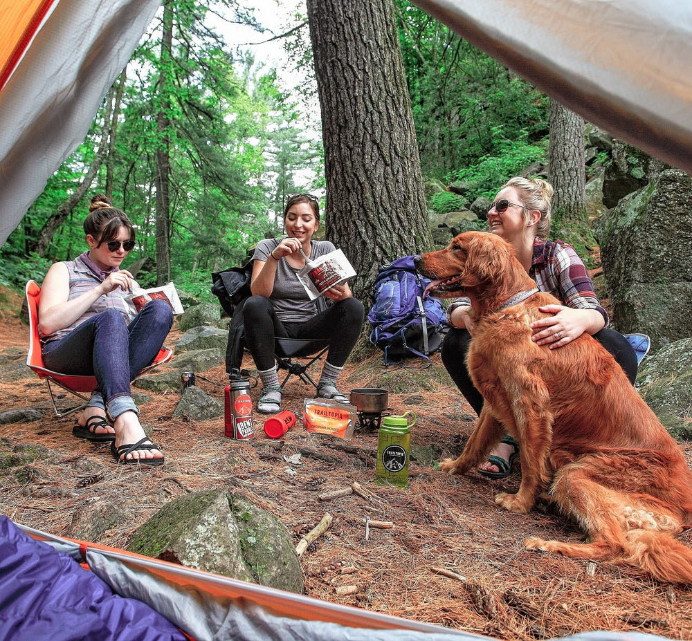 Trailtopia emergency side pack supports long storage and versatile meal options on trips.