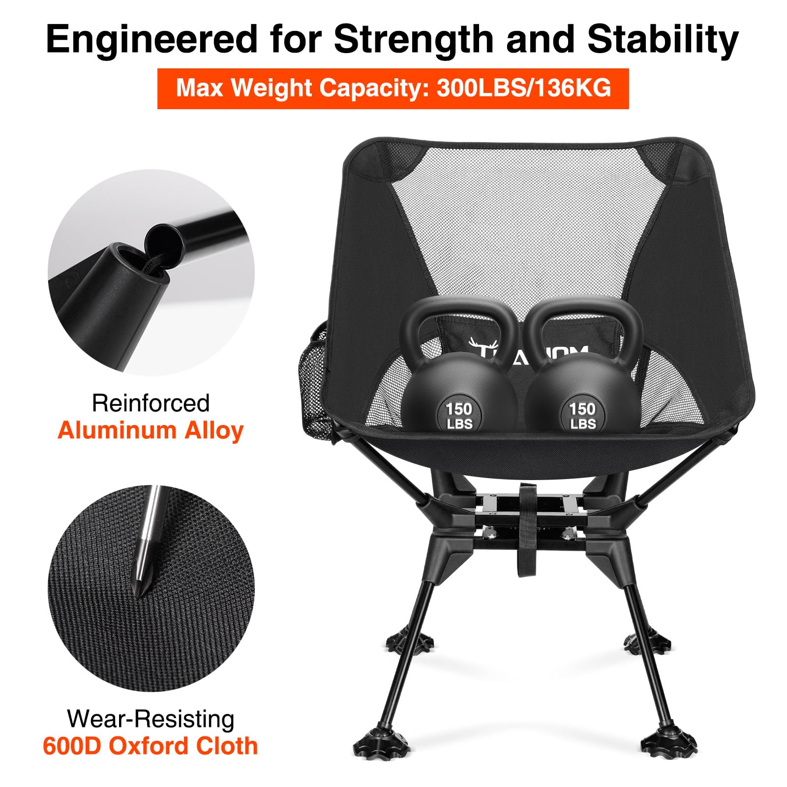 Trakiom compact folding design fits easily in vehicles