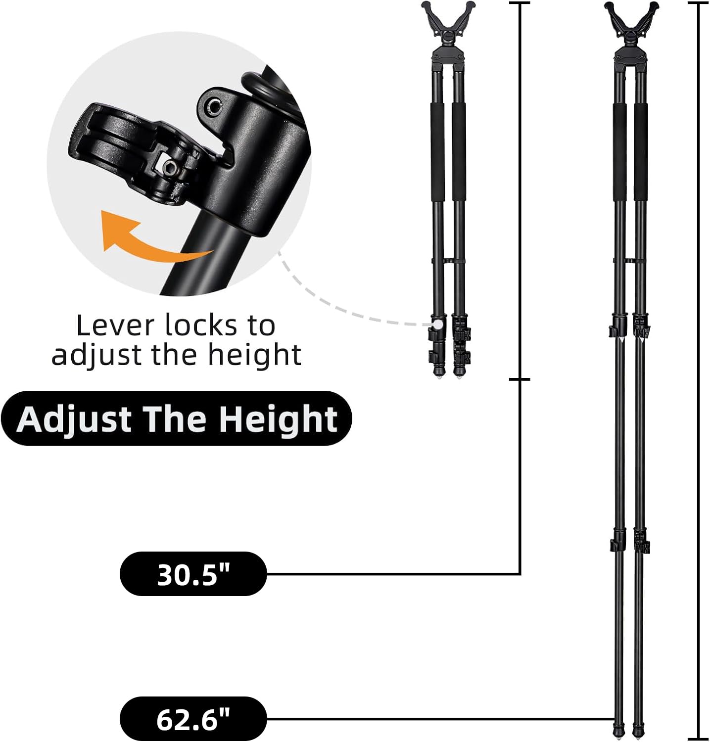 Trakiom spike feet with rubber cap ensure secure footing on various surfaces