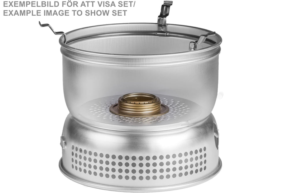Trangia 25-5 1.5 L saucepan offers compact versatility for meals