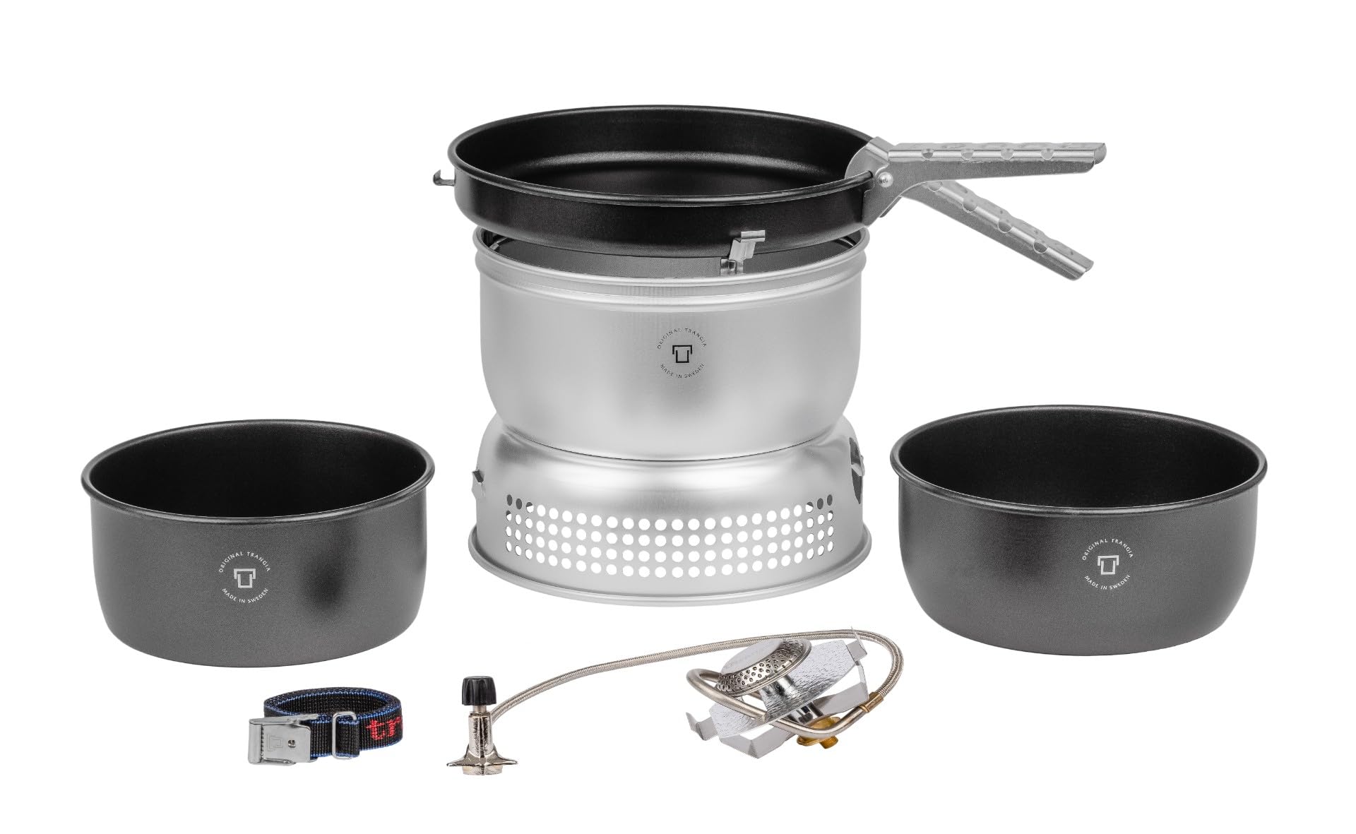 Trangia 25-5 1.75 L saucepan with non-stick coating for easy cleanup