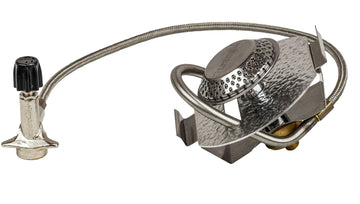 Trangia 25-6 ultralight 8.5-inch non-stick fry pan with windshields.
