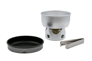 Trangia 28-T Mini stove set with pan, compact for solo trekking meals