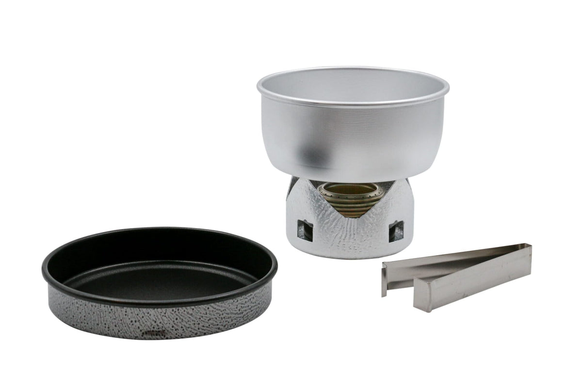 Trangia 28-T Mini stove set with pan, compact for solo trekking meals