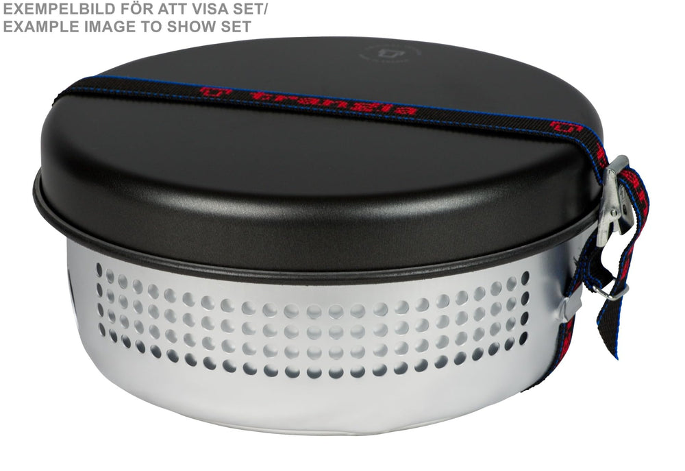 Trangia 7.25 inch non-stick fry pan for easy sauté and cleanup