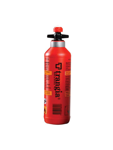 Trangia fuel bottle made of HDPE for durable outdoor use