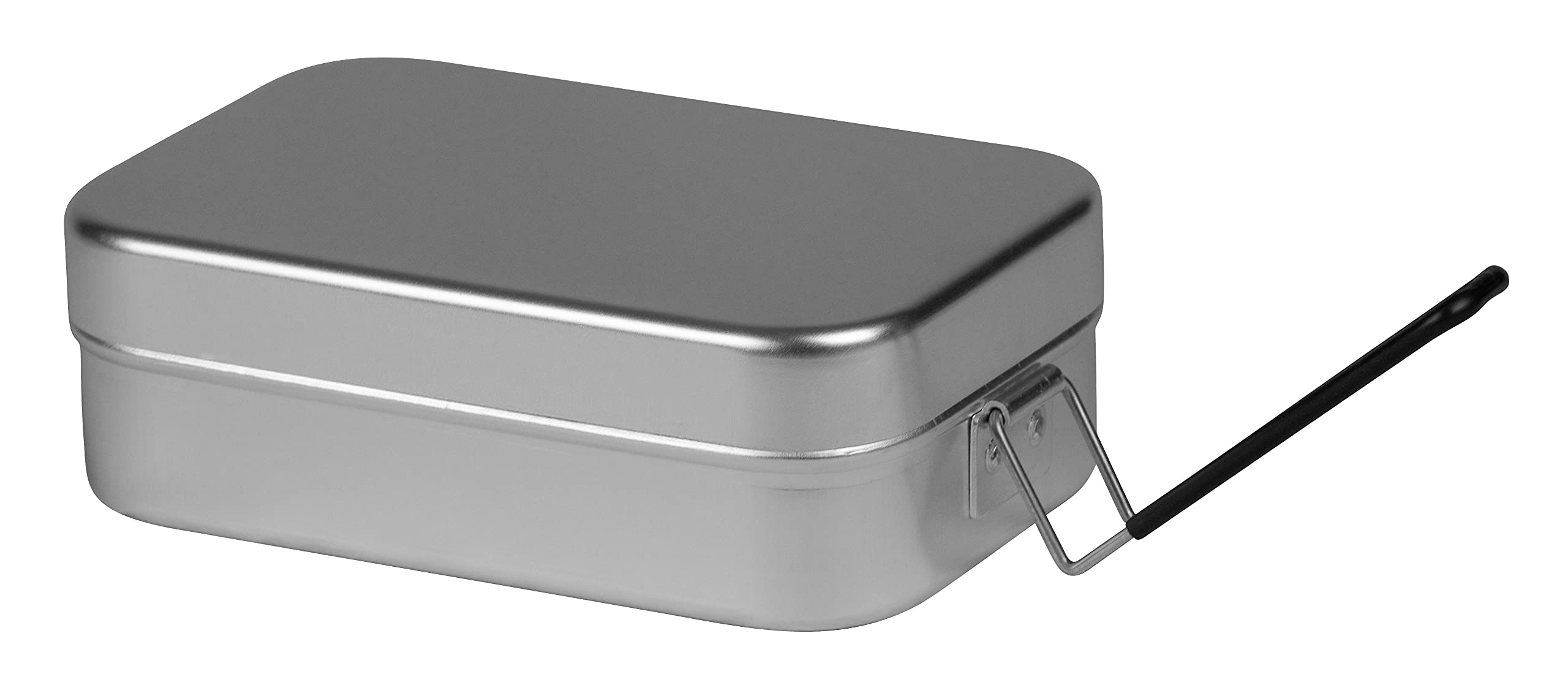 Trangia mess tin with handle visible for easy on-the-go cooking.