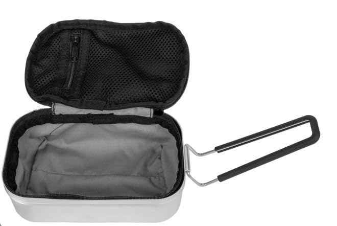 Trangia mess tin insert cover large, back view keeps contents safe