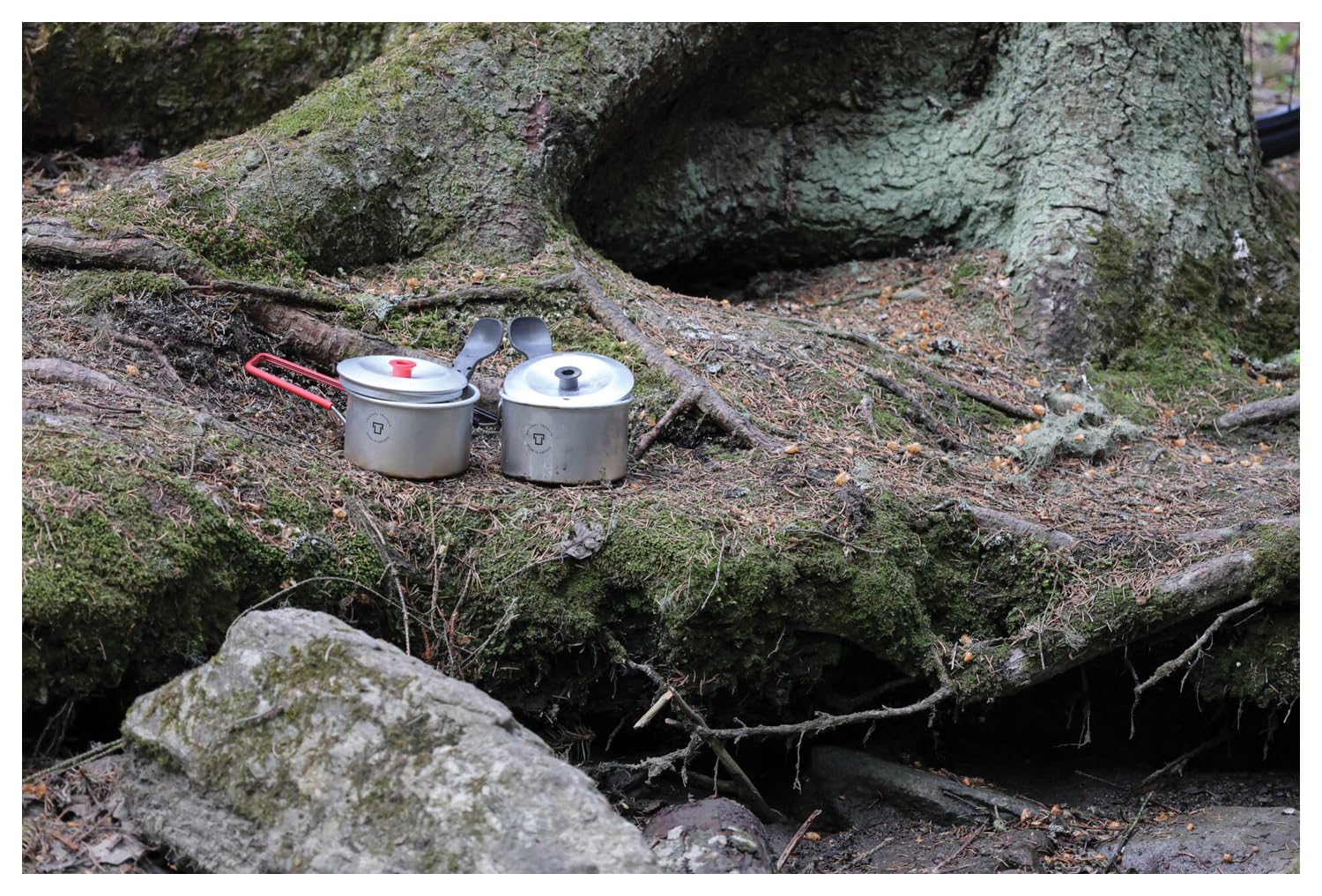 Trangia Micro Light gel burner delivering fast, controlled heat for meals.