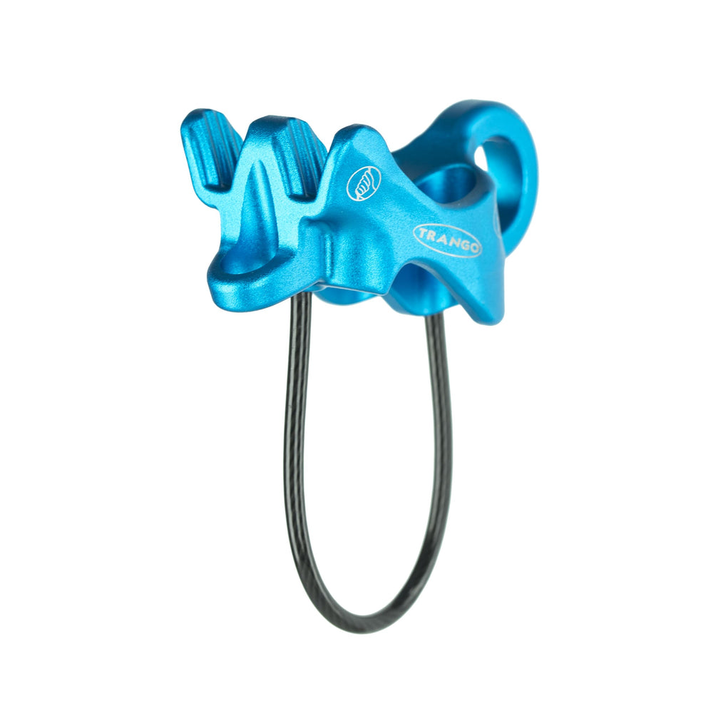 TRANGO Aries hot forged aluminum construction offers lightweight durability for climbs.