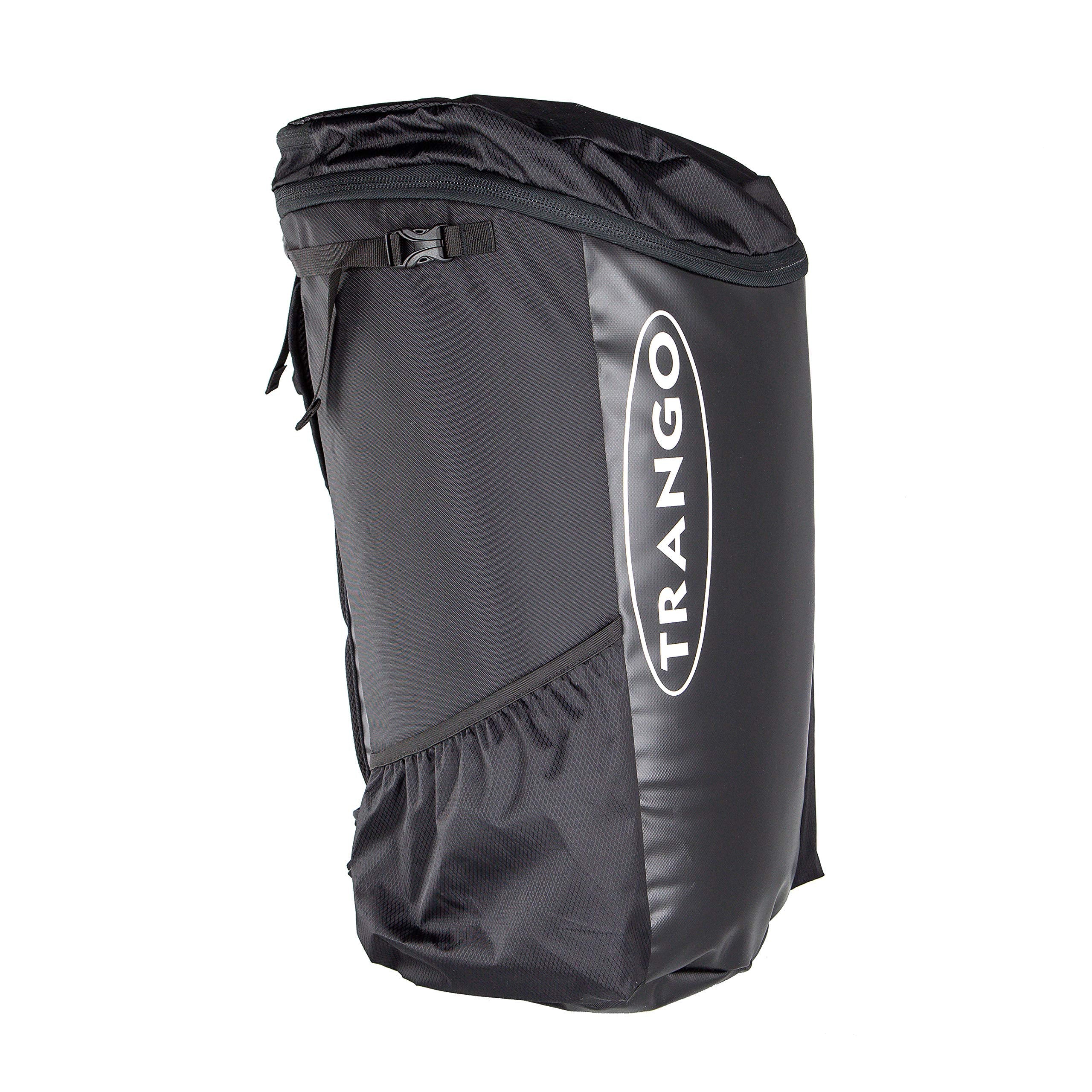 TRANGO Crag Pack 2.0 mini tarp keeps gear clean and ready between climbs.