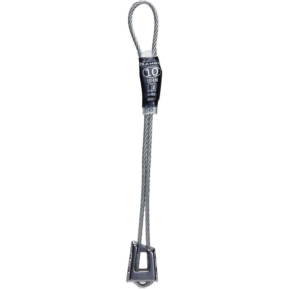 TRANGO Offset Nuts Wire Taper 10 gray 14-26 mm in crack protection range.