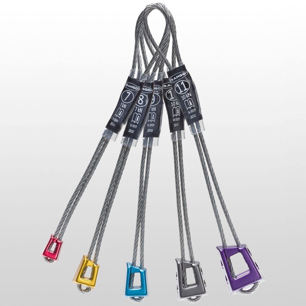 Compact, lightweight TRANGO offset nut in use showing easy placement and removal.