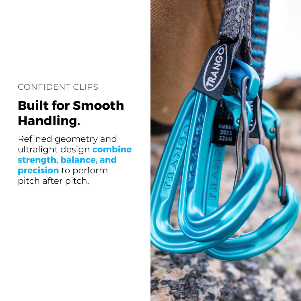 TRANGO Quantum engineered by athletes for gym to crag performance