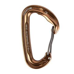 TRANGO Quantum Caribiner double bent wiregate for intuitive clipping from any angle