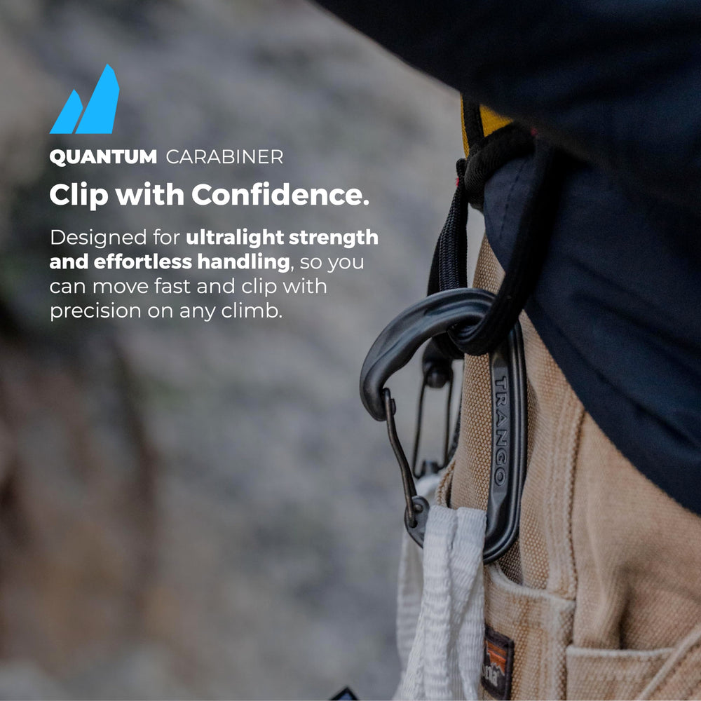 TRANGO Quantum double bent wiregate guides rope smoothly into the basket