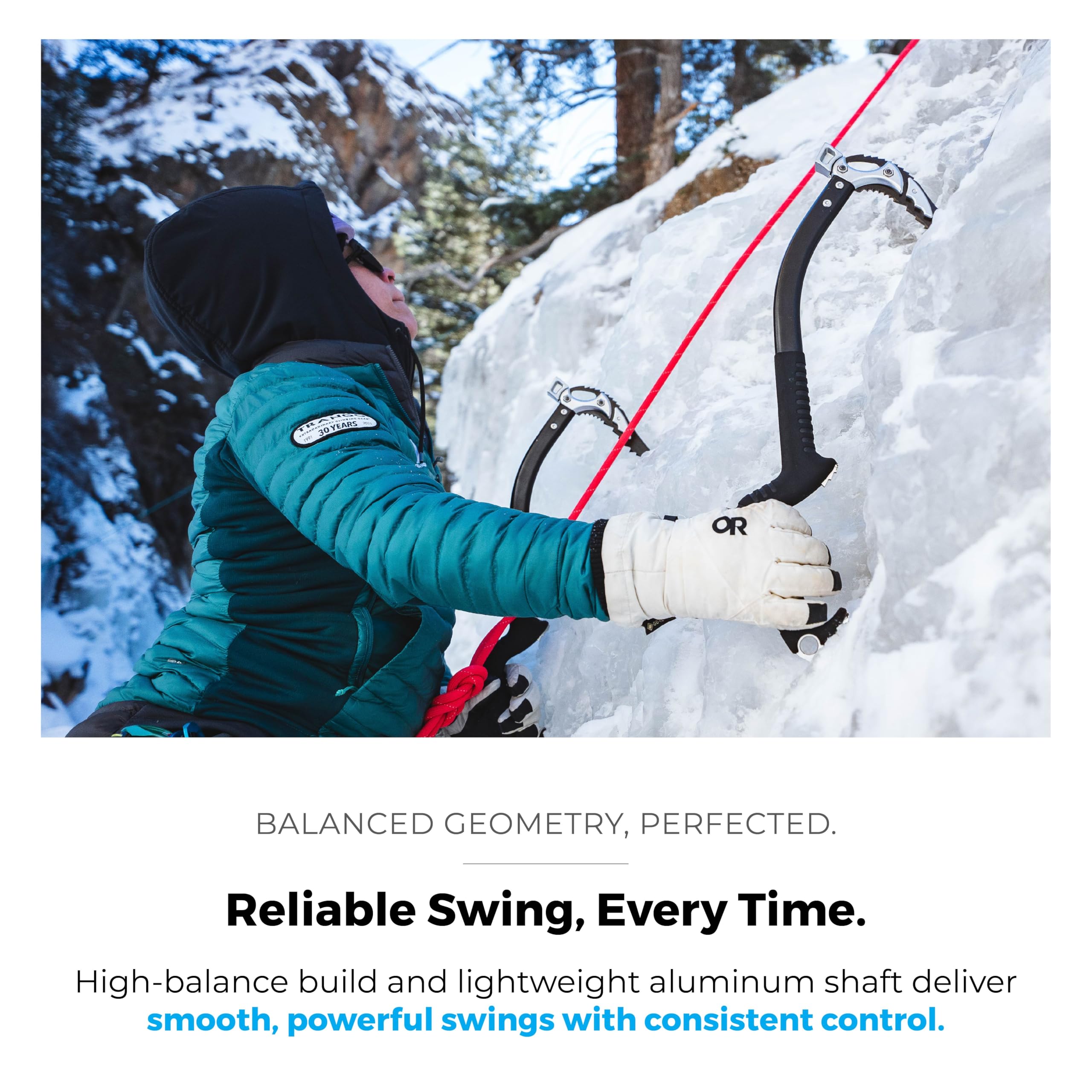TRANGO Raptor Pro dual pommel teeth protection emphasis on stability