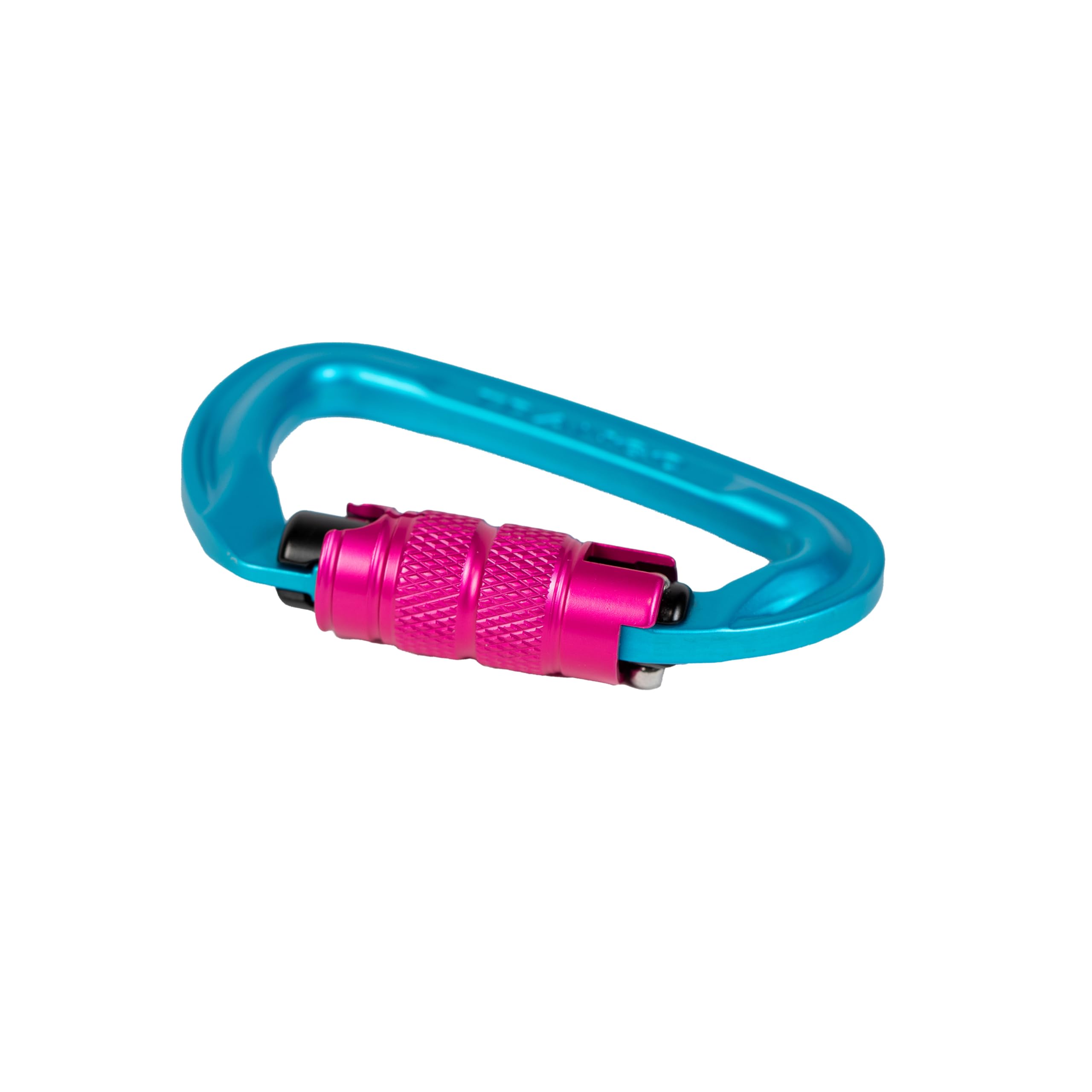 TRANGO Superfly Evo keylock nose reduces snagging during rope handling.
