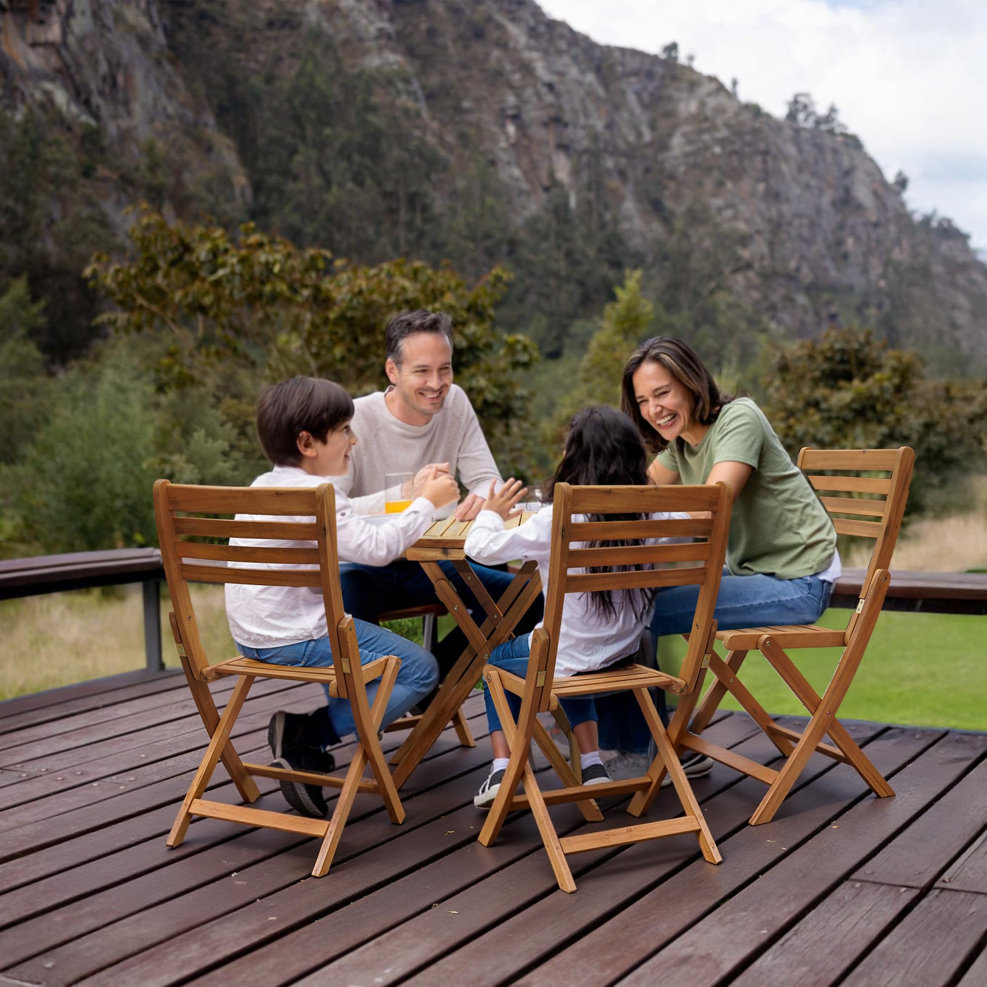 Tranquillo Anya compact portable design fits small spaces and travel.