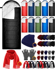 Tranqun bulk sleeping bags set for groups offers warm shelter options