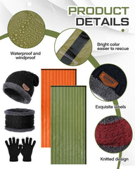 Tranqun winter scarf soft fabric traps heat during cold hikes.