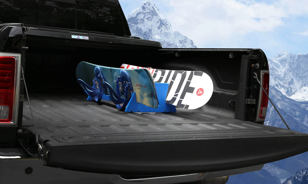 TRAPSKI rack includes premium strap for quick in-vehicle securing
