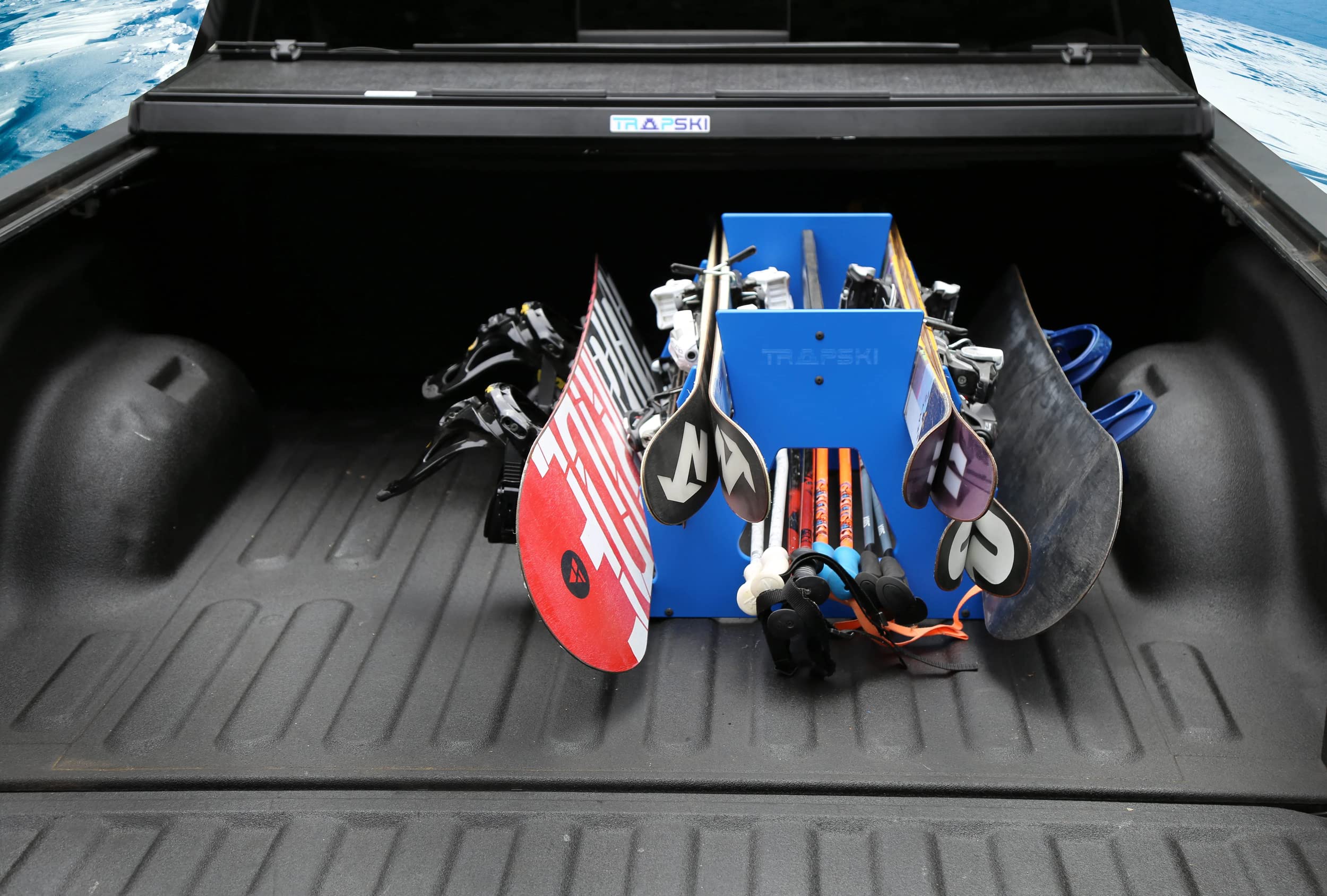 TRAPSKI All Mountain Rack no-installation design ready to use right away