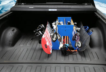 TRAPSKI QUAD UV-protected plastic preserves color in sunlit parking lots