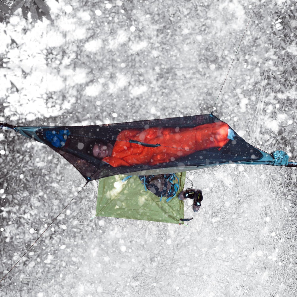 Travel Bird top quilt warmth range 7-15c for cool nights