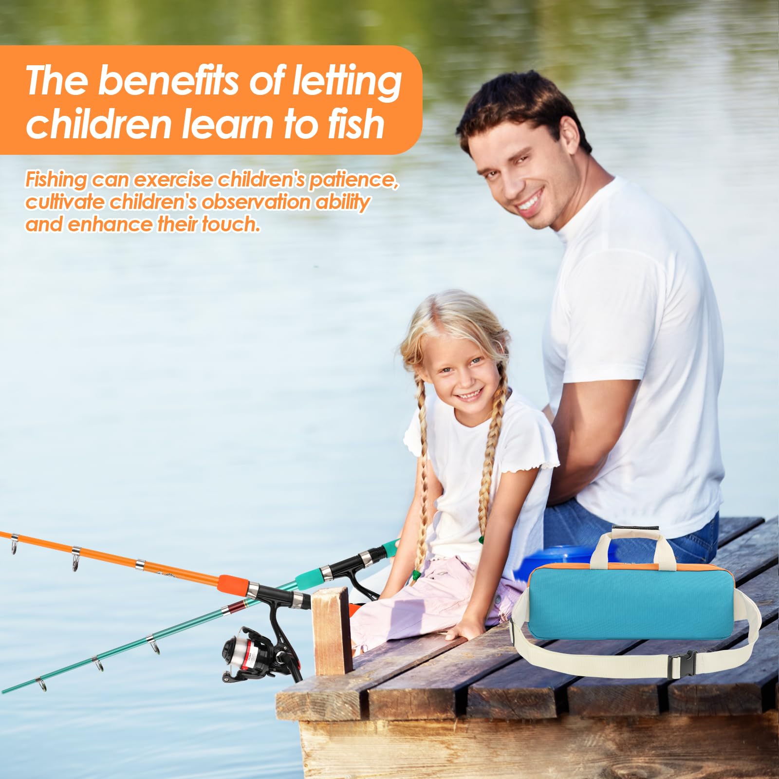 Travel-ready fishing gear packaging and gift-ready presentation