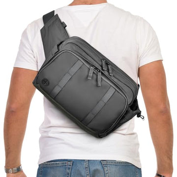 Travel Inspira hip belt attachment close-up for secure, adjustable fit