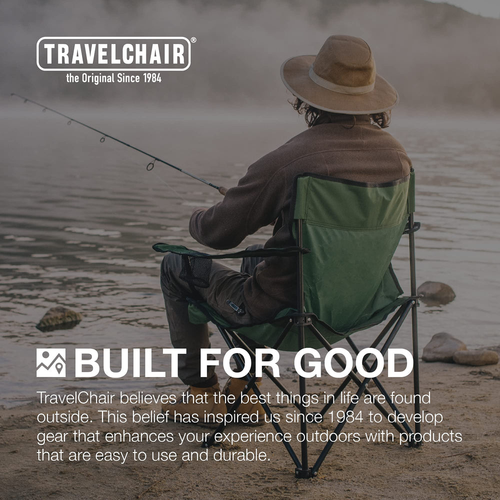 TravelChair C-Series Rider compact fold design ideal for campers.