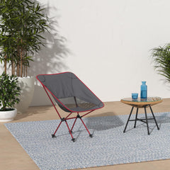 Travel Chair Joey Chair carry bag shown, easy transport for hikes and picnics.
