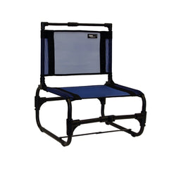 Travel Chair Larry Chair on the beach offers quick-dry seating.