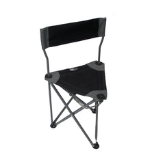 TravelChair Ultimate Slacker 2.0 tripod-seat in black, stable outdoor seating.