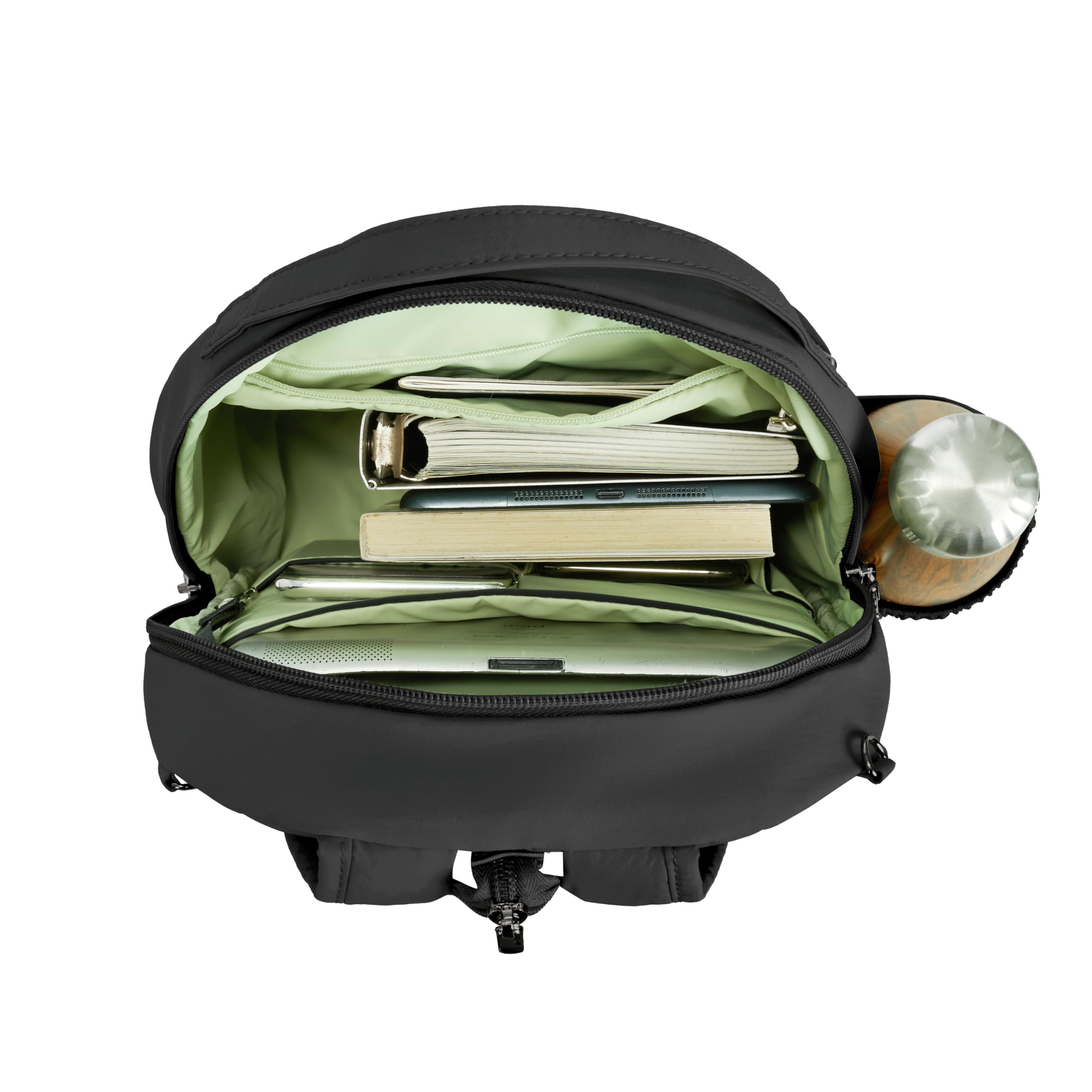 Travelon Roam adjustable-padded-strap demonstrating all-day comfort