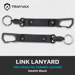 Trayvax Link Lanyard quick-release carabiner keeps keys secure