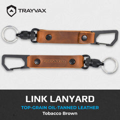Trayvax Link Lanyard quick release carabiner for keys