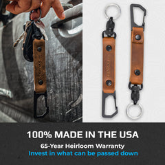 Trayvax Link Lanyard stainless steel clip secures valuables