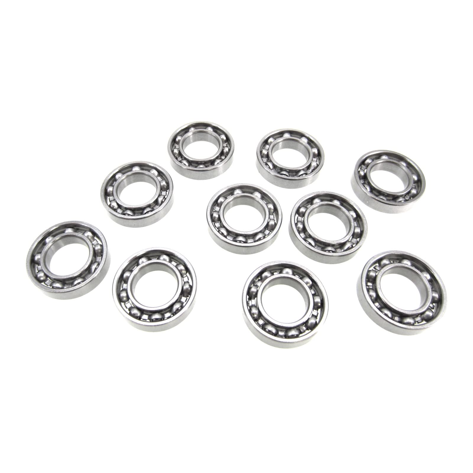 TRB RC 9x17x4mm bearing close-up showing 440C stainless steel for durability