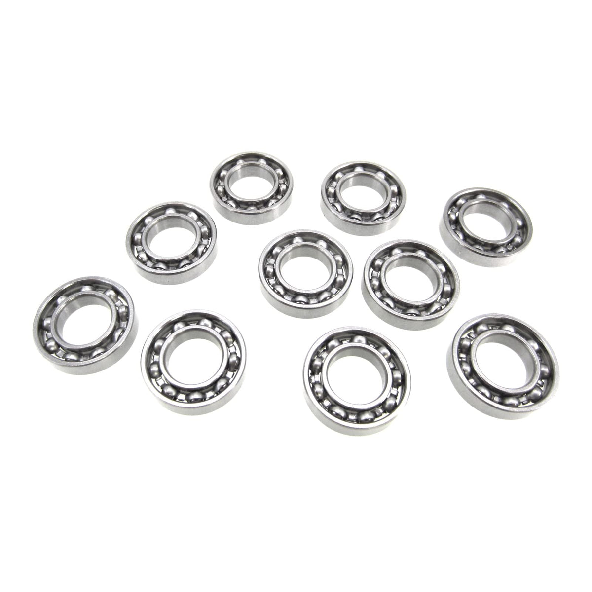 TRB RC 9x17x4mm bearing close-up showing 440C stainless steel for durability