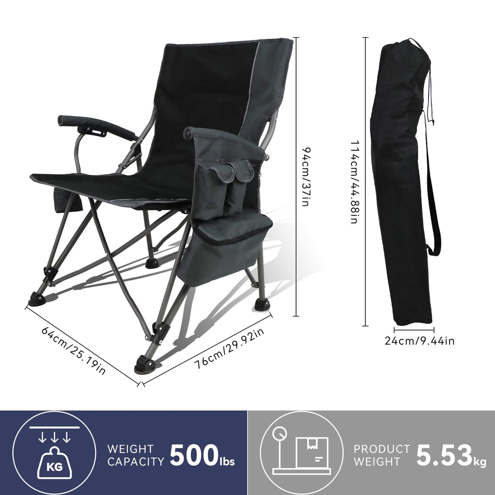 The Treasmap heated chair cup holder highlight helps keep beverages within reach