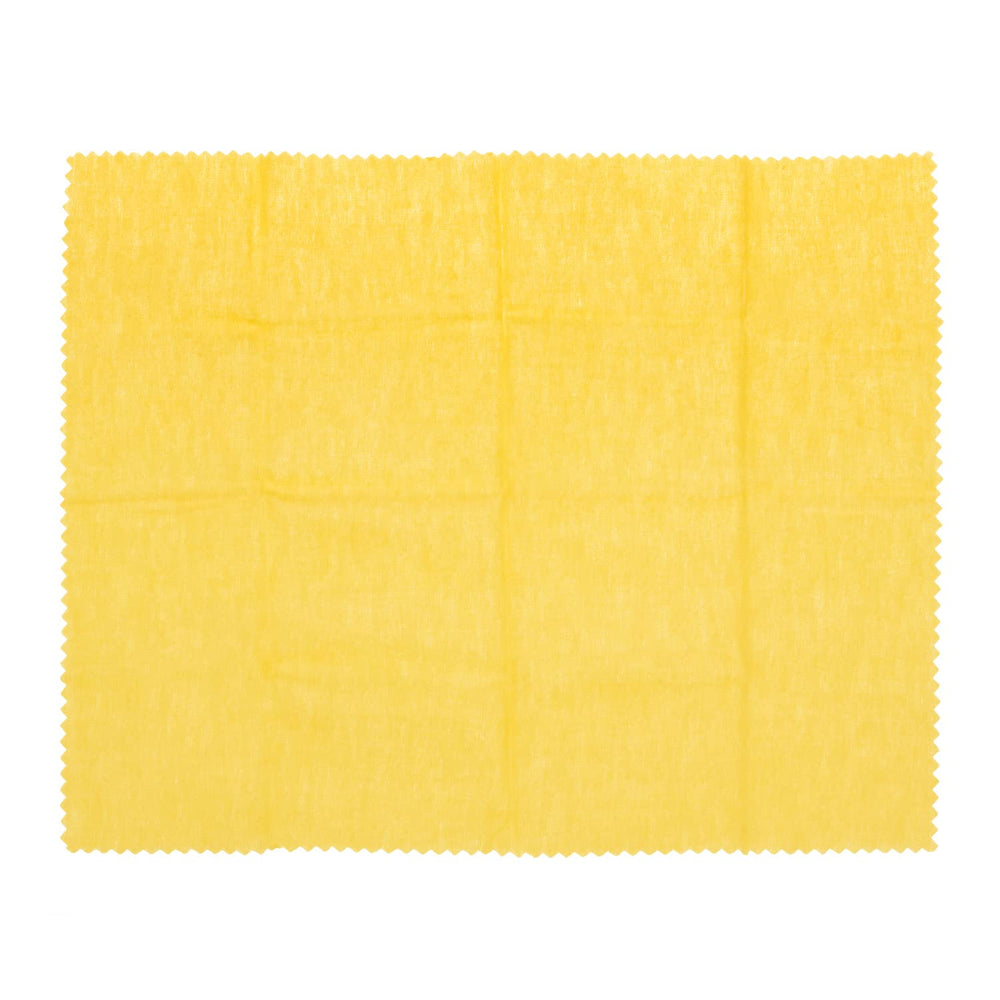 Treated chamois fabric pretreated with non-abrasive oil for guns